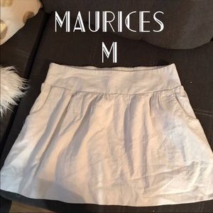 White Mini Skirt